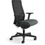 HON Ignition Series Mesh Mid-Back Work Chair, Supports up to 300 lbs., Iron Ore Seat/Black Back, Black Base View Product Image