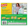 Glad Recycling Tall Kitchen Drawstring Trash Bags, 13 gal, 0.9 mil, 24" x 27.38", Clear, 45/Box View Product Image