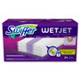 Swiffer WetJet System Refill Cloths, 11.3" x 5.4", White, 24/Box View Product Image