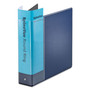 Cardinal Spine Vue Locking Round Ring Binder, 3 Rings, 2" Capacity, 11 x 8.5, Navy View Product Image