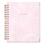 AT-A-GLANCE Harmony Weekly/Monthly Hardcover Planner, 9 x 7, Pink Marble, 2020-2021 View Product Image
