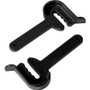 HON Huddle Ganging Hardware, Black View Product Image