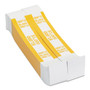 Pap-R Products Currency Straps, Yellow, $1,000 in $10 Bills, 1000 Bands/Pack View Product Image