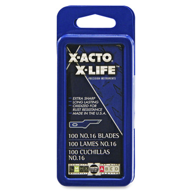 X-ACTO #16 Bulk Pack Blades for X-Acto Knives (100/Box) | Shopee Thailand X-ACTO #16 Bulk Pack Blades for X-Acto Knives (100/Box) | Shopee Thailand