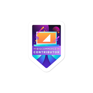 BigCommerce Contributor Sticker