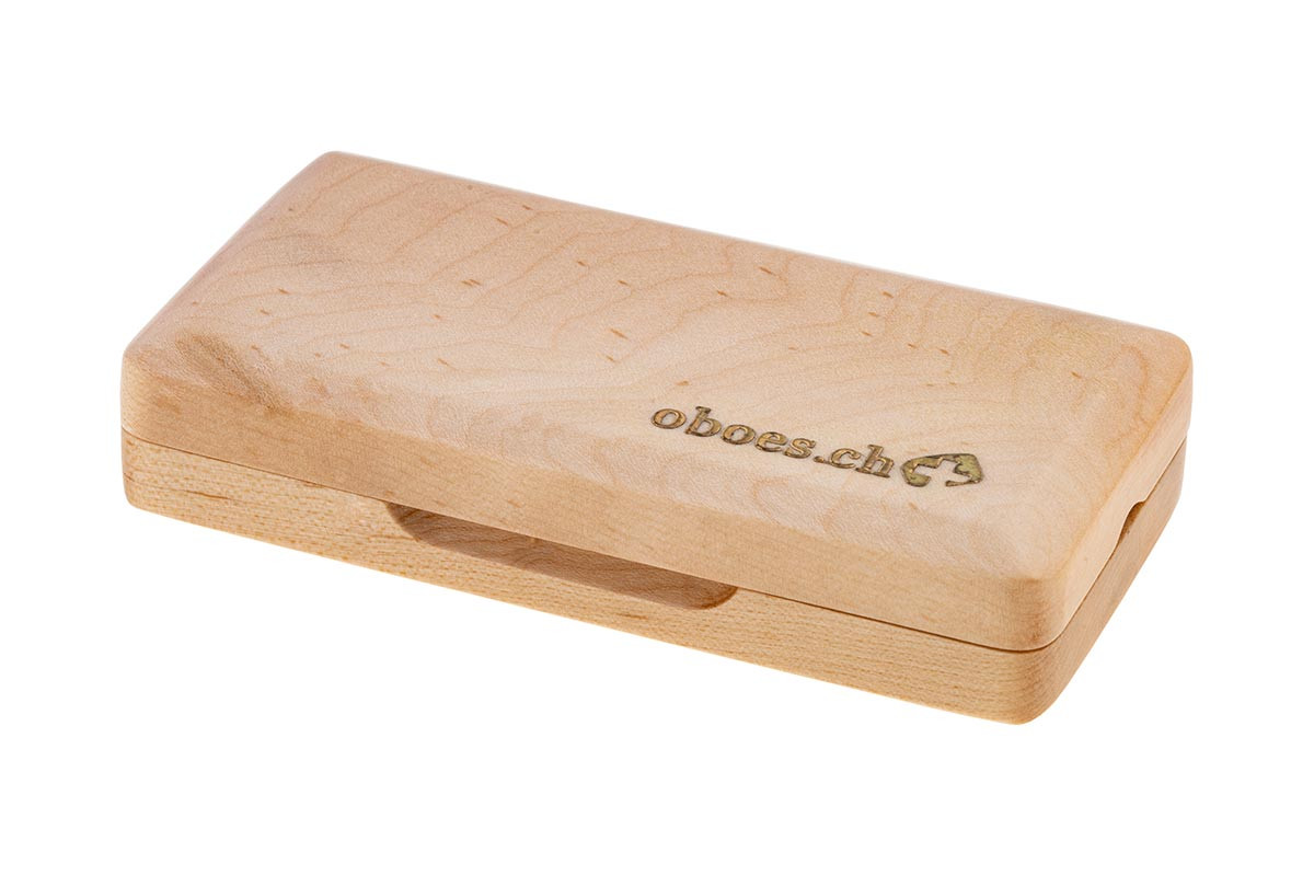 Advancent Redwood Oboe Reed Case Con Forro Cajas De Caña De Pescar - Foto 9