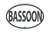 Bassoon Car Magnet