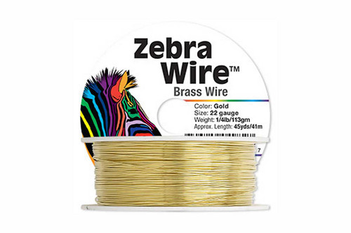 Zebra Bassoon Wire, 22 gauge, 45 yards