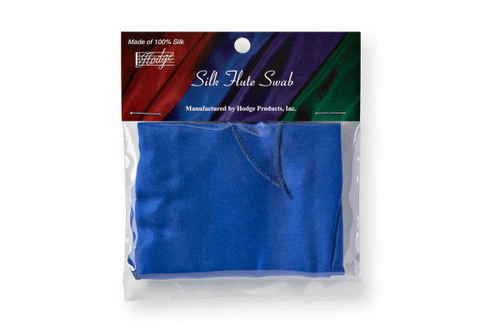 Hodge Silk Flute Swab - Royal Blue