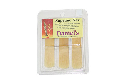 Daniel's Soprano Sax Reed 3 Pack