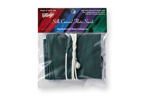 Hodge Silk Curved Flute Swab - Forest Green