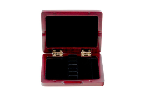 6-Reed Slimline Wood Oboe Reed Cases by Oboes.ch - padauk