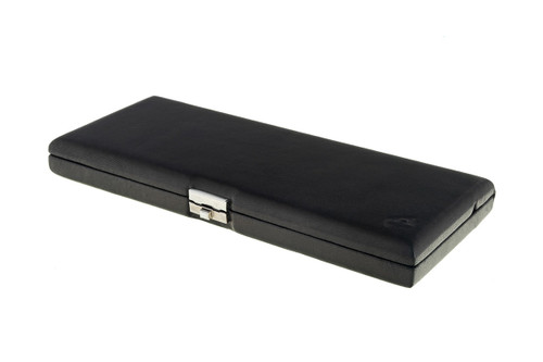 25-Reed Oboe Reed Case, Black Leather by Oboes.ch