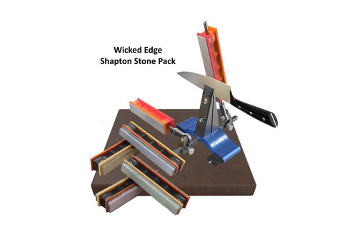 Wicked Edge 400/600 Grit Ceramic Stones for Curved Blades