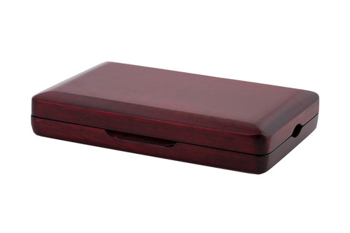 4-Reed Oboe Reed Case, Wood, Padauk