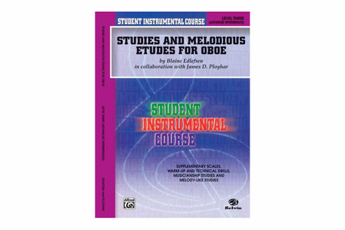 Student Instrumental Course: Studies and Melodious Etudes for Oboe, Level III