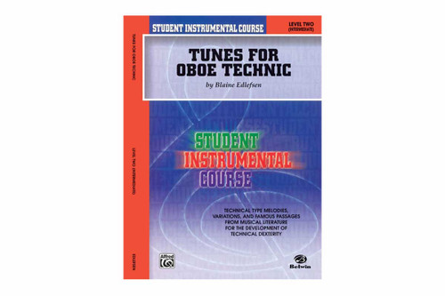 Student Instrumental Course: Tunes for Oboe Technic, Level II by Blaine Edlefsen