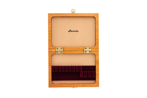 8 Oboe/3 EH Reed Case by Harris - Cherry