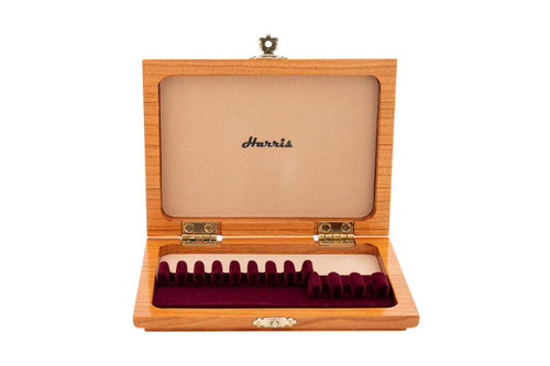 8 Oboe/3 EH Reed Case by Harris - Cherry