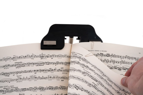 Music/Book Clip Stand Page Turning
