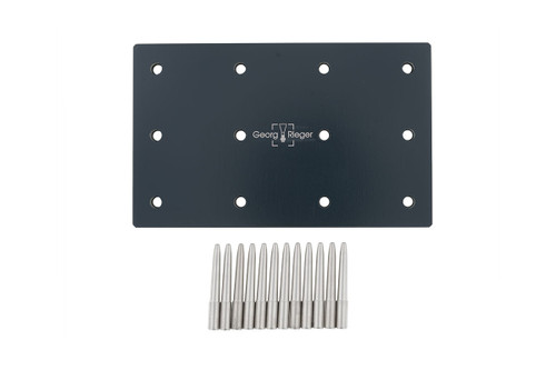 Rieger Drying Board for 12 Bassoon Reeds with mandrel pins