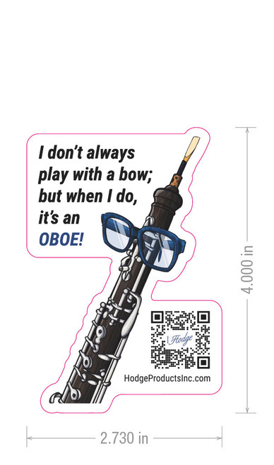 Oboe Sticker