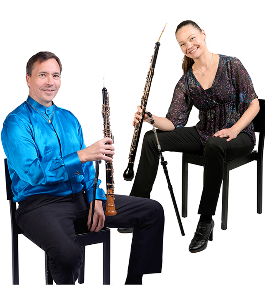ERG-Oboe in use on oboe and English horn with extension added