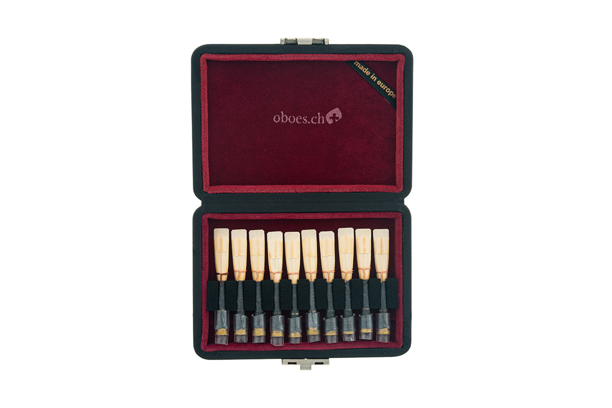10Reed English Horn Reed Cases by Oboes.ch