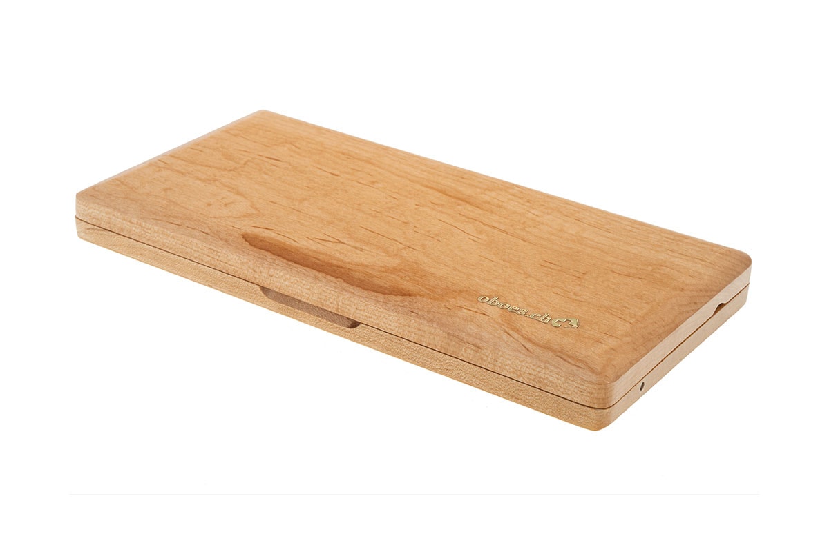 9-Reed Wood Bassoon Reed Case by Oboes.ch