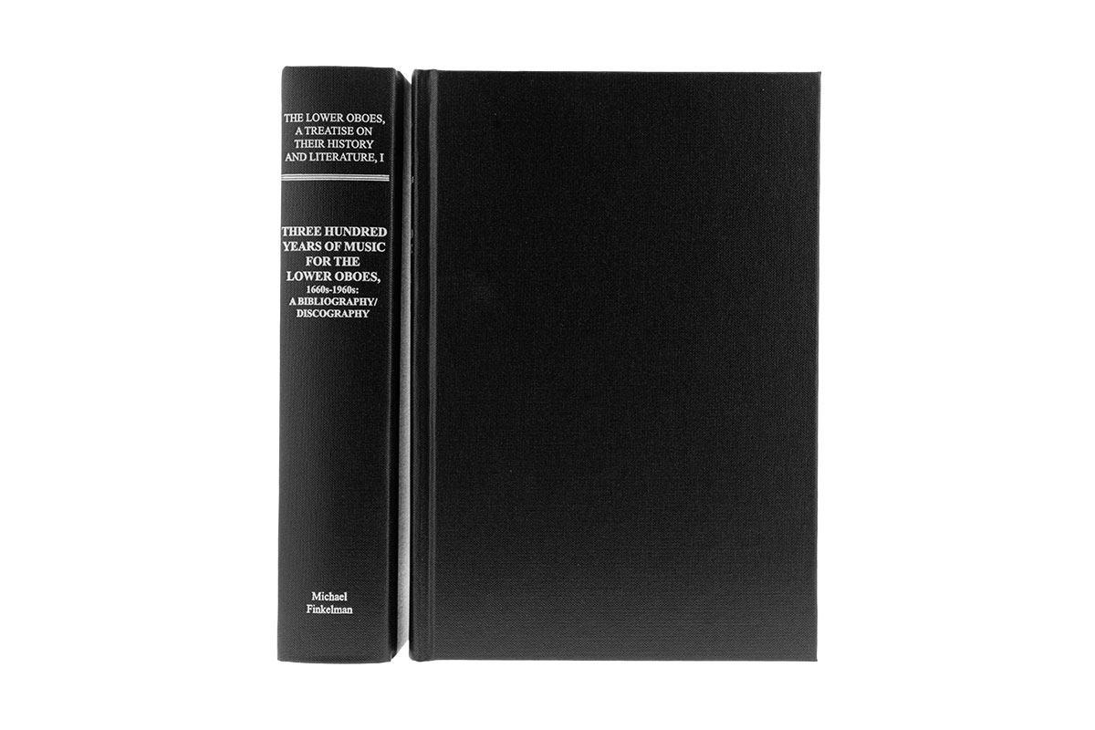 Three Hundred Years of Music for the Lower Oboes, 1660s-1960s by