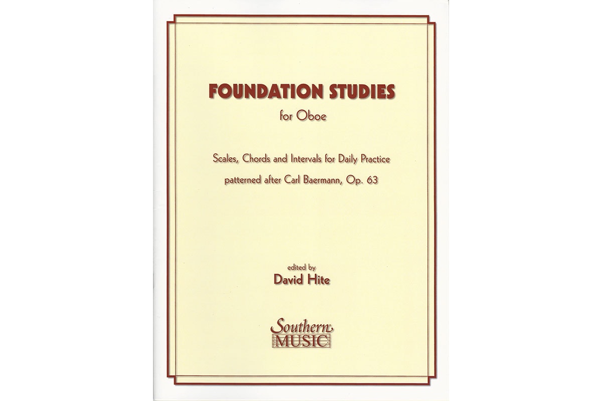 Foundation Studies for Oboe, Level 3, edited by David Hite