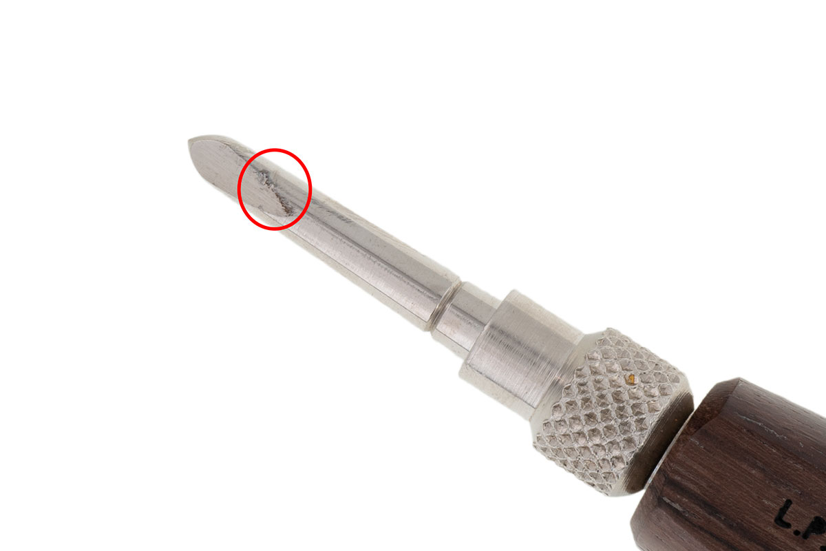 S&D Pisoni Deluxe Bassoon Mandrel with Reed Ejector