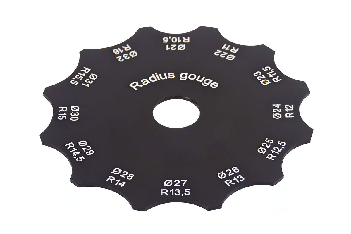 Reed Machines Bassoon Diameter Gauge 21mm 32mm Hodge Products, Inc.