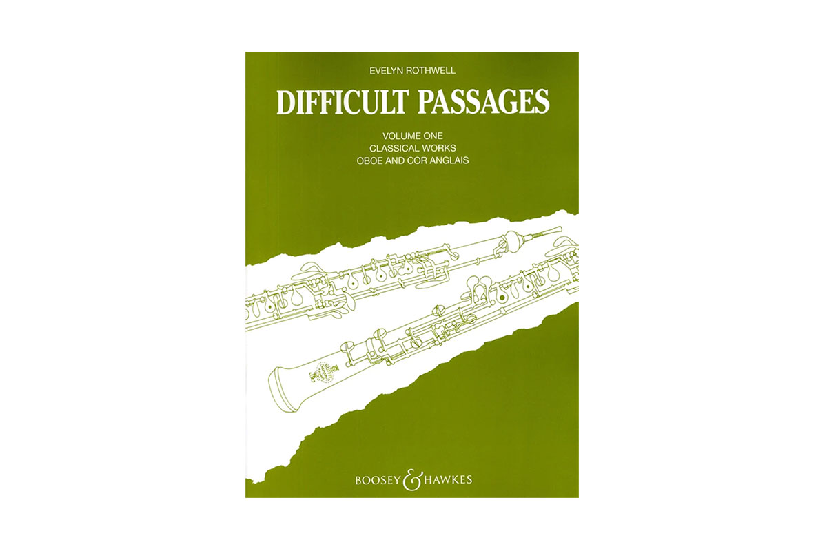 Difficult Passages Vol. 1 for Oboe and English Horn, ed. Evelyn Rothwell