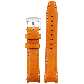 Curved End Leather Strap (For Rolex) - Monstraps