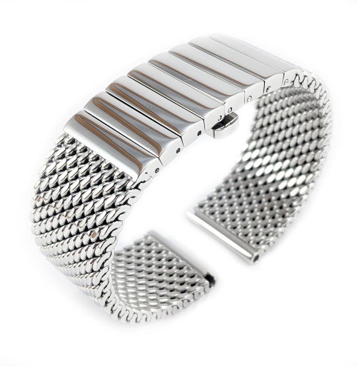 Staib polished mesh bracelet Clearance