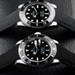 Everest Curved End Nylon Strap in Black with Tang Buckle for Rolex Sports Models