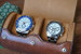 Everest Watch Roll for 2 Watches Espresso Brown