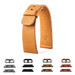 ABP Paris Caramel brown Grained Calf Leather Apple Watch Strap
