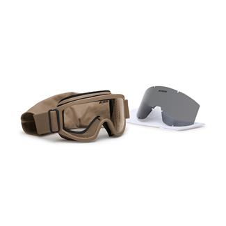 0 325 Ess Eye Pro Land Ops Tan 499 Clear Smoke Gray