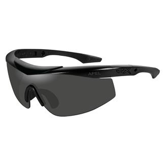 0 325 Wiley X Talon Apel Black Smoke Gray Clear