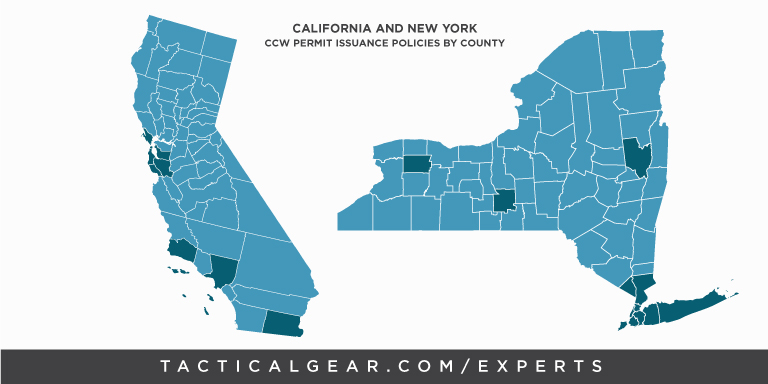 California And New York