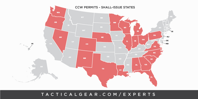 Shall Issue States