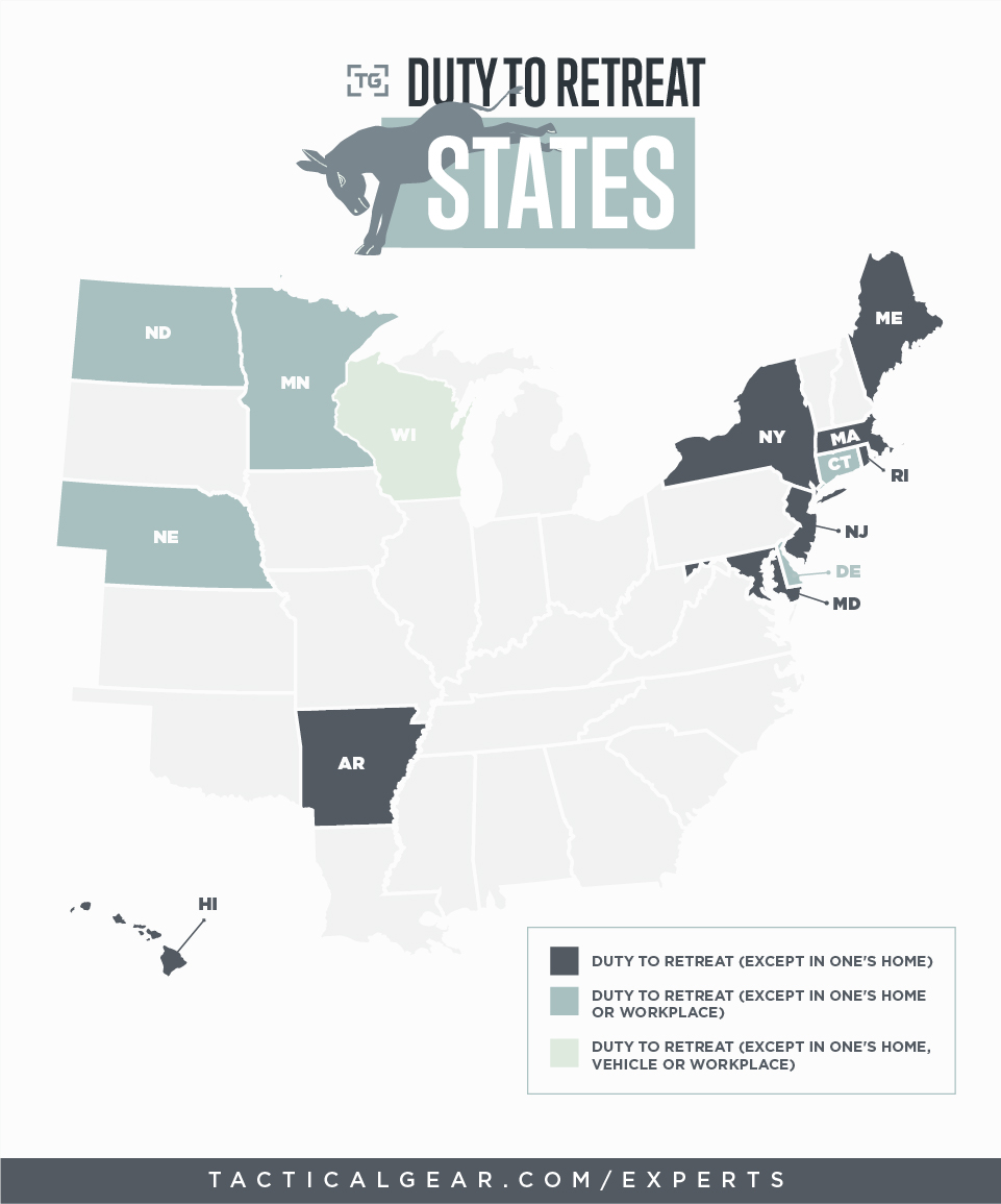 Duty To Retreat States