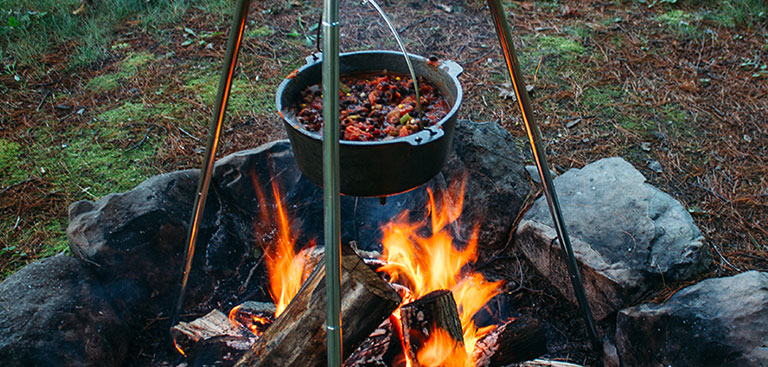 How Far From The Fire