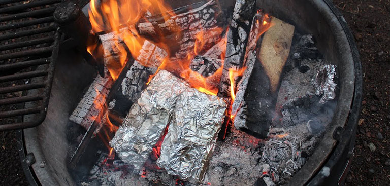 Steaming In Foil