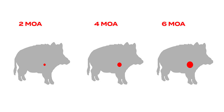 Reticle Size And Moa Minute Of Angle