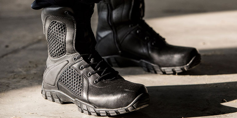 Police Footwear Features