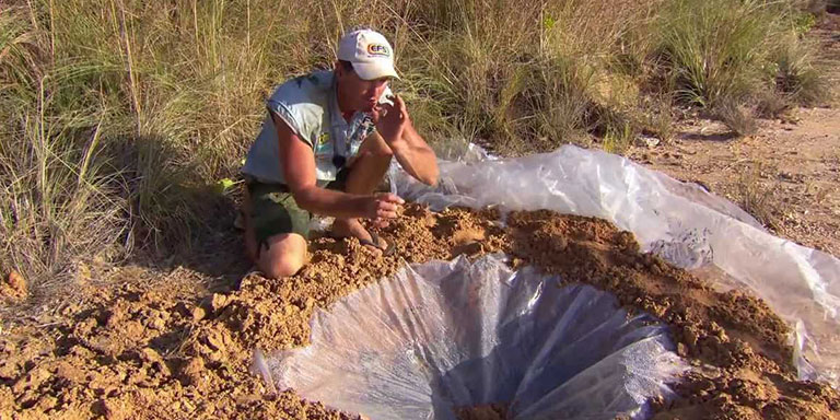 Making A Solar Still
