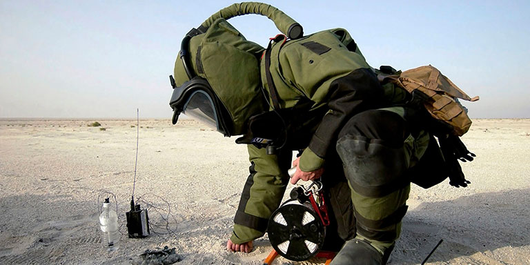 Disarming Mines